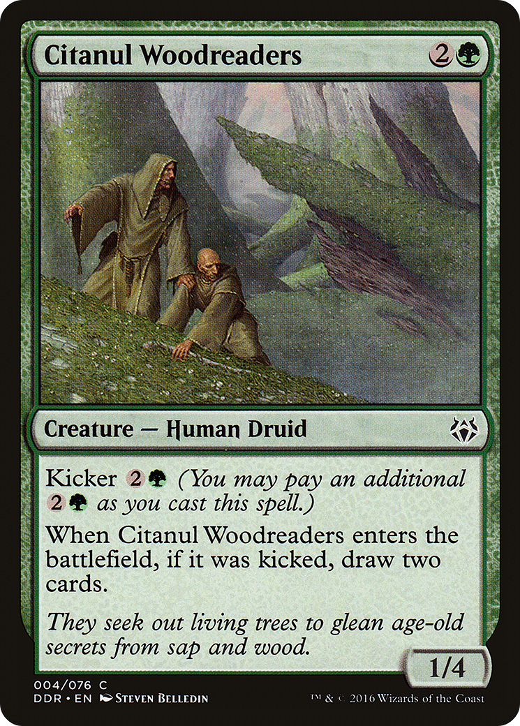 {C} Citanul Woodreaders [Duel Decks: Nissa vs. Ob Nixilis][DDR 004]