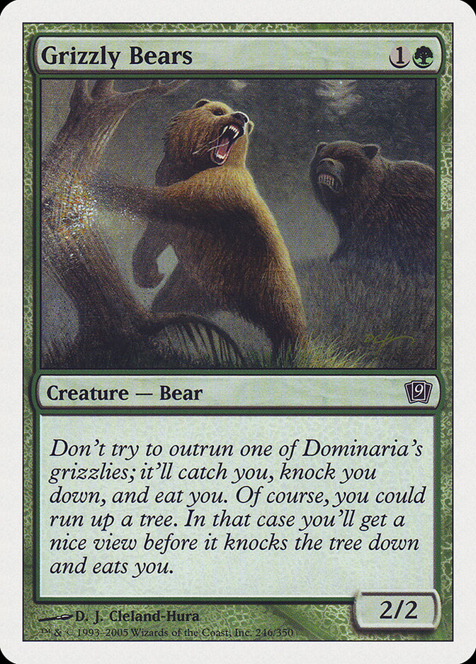 {C} Grizzly Bears [Ninth Edition][9ED 246]
