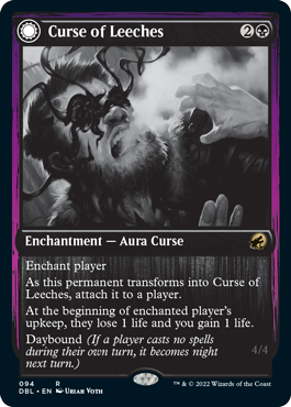 {R} Curse of Leeches // Leeching Lurker [Innistrad: Double Feature][DBL 094]