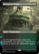 {R} Overgrown Tomb (Borderless) [Ravnica Remastered][RVR 296]