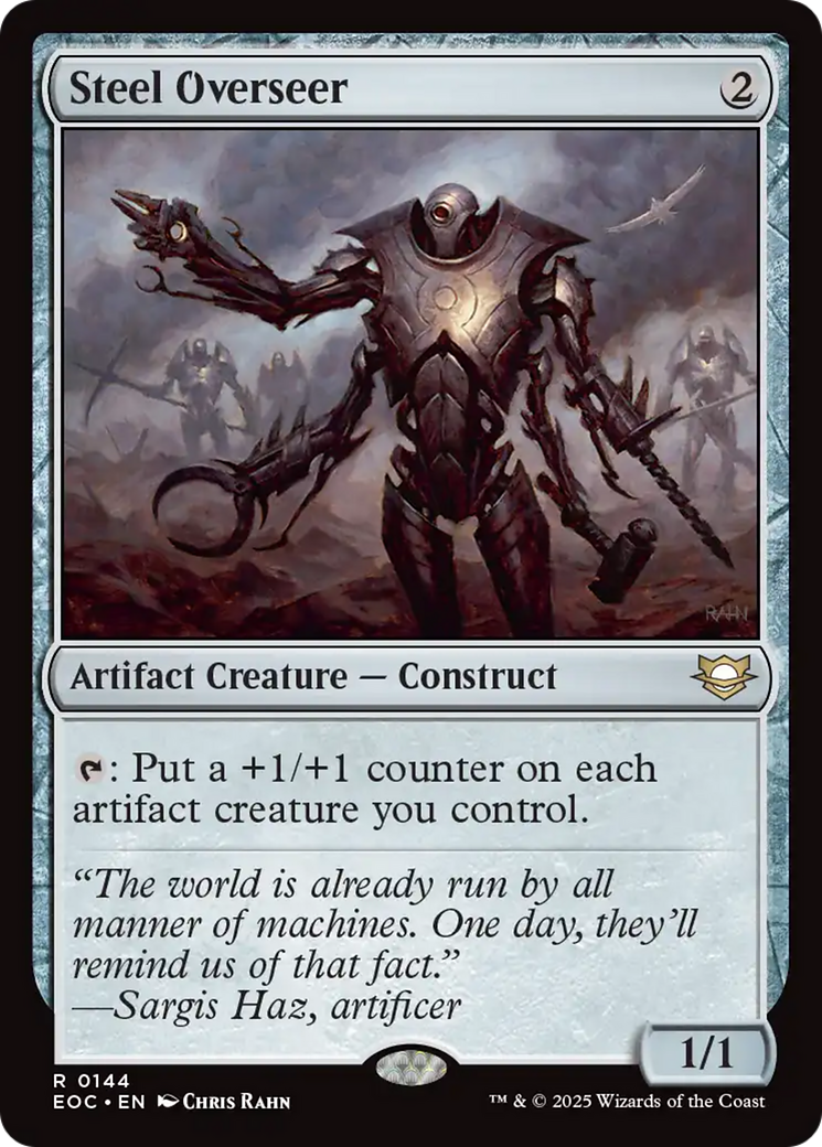 {R} Steel Overseer [Edge of Eternities Commander][EOC 144]