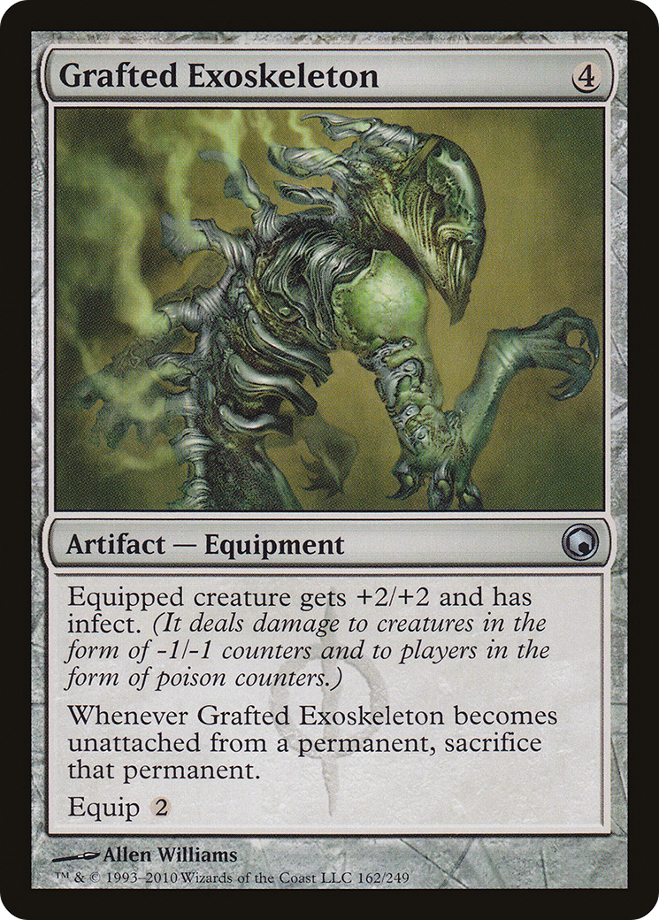 {C} Grafted Exoskeleton [Scars of Mirrodin][SOM 162]