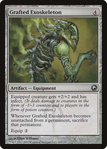 {C} Grafted Exoskeleton [Scars of Mirrodin][SOM 162]