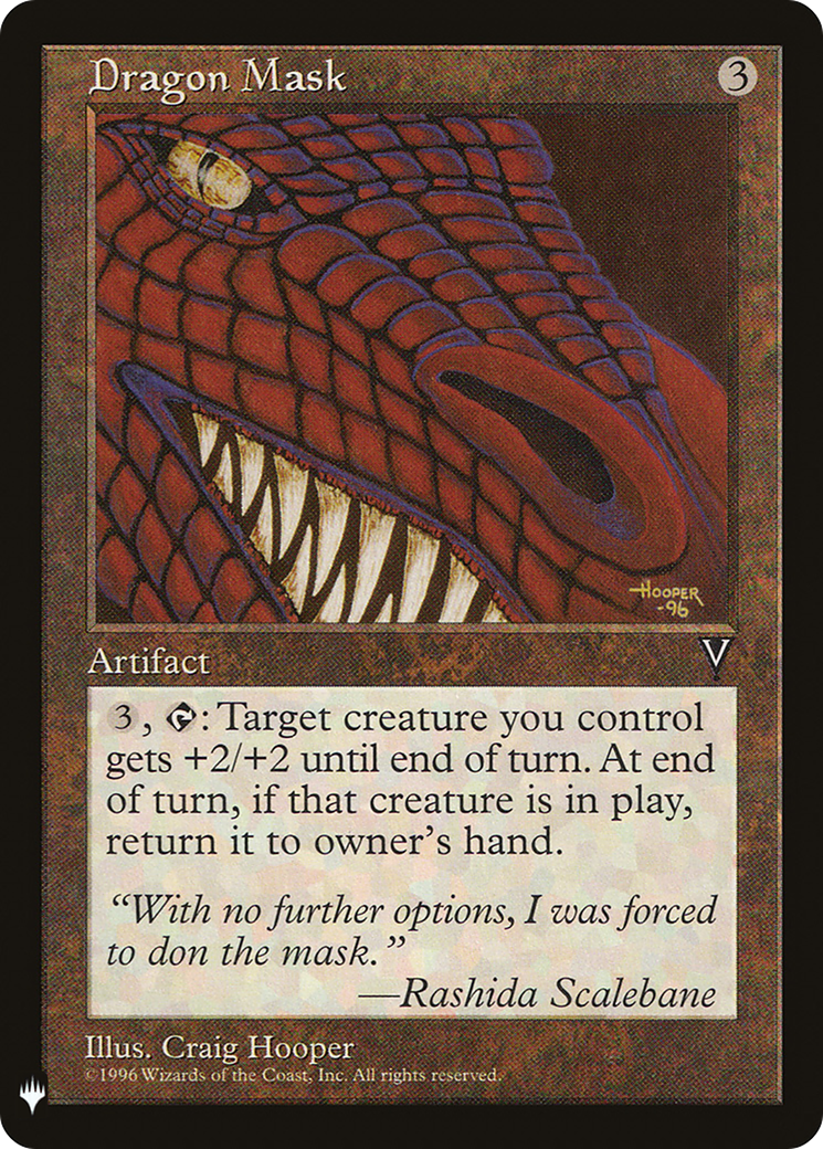 {C} Dragon Mask [Mystery Booster][LS VIS 144]