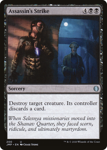 {C} Assassin's Strike [Jumpstart][JMP 200]