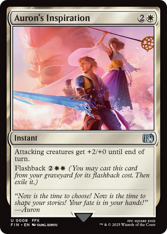 {@C} Auron's Inspiration [FINAL FANTASY][FIN 008]