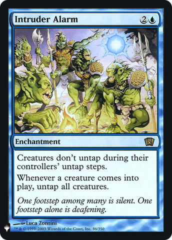 {R} Intruder Alarm [Mystery Booster][LS 8ED 086]