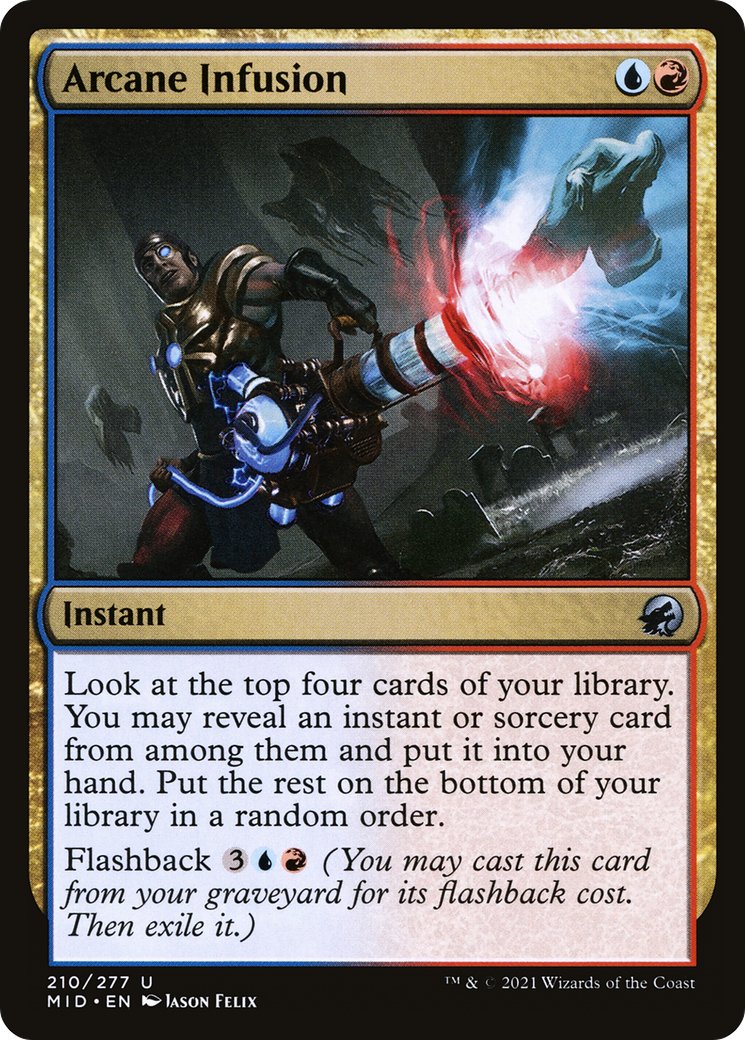 {C} Arcane Infusion [Innistrad: Midnight Hunt][MID 210]
