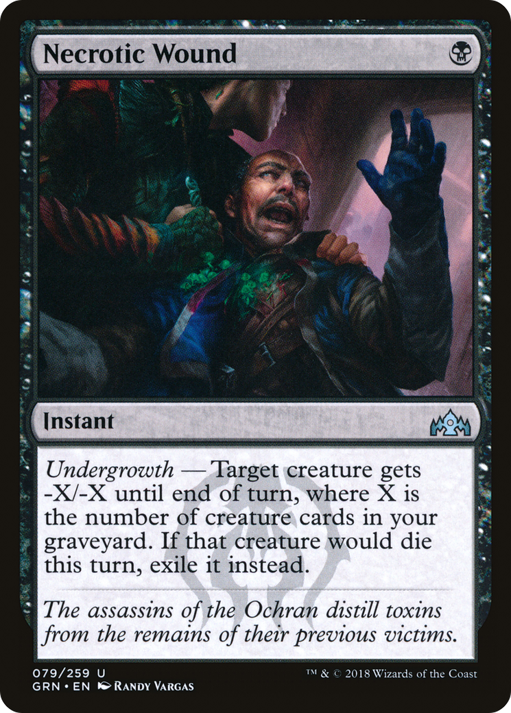 {C} Necrotic Wound [Guilds of Ravnica][GRN 079]