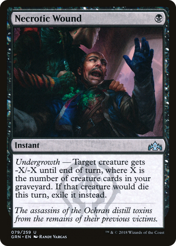 {C} Necrotic Wound [Guilds of Ravnica][GRN 079]
