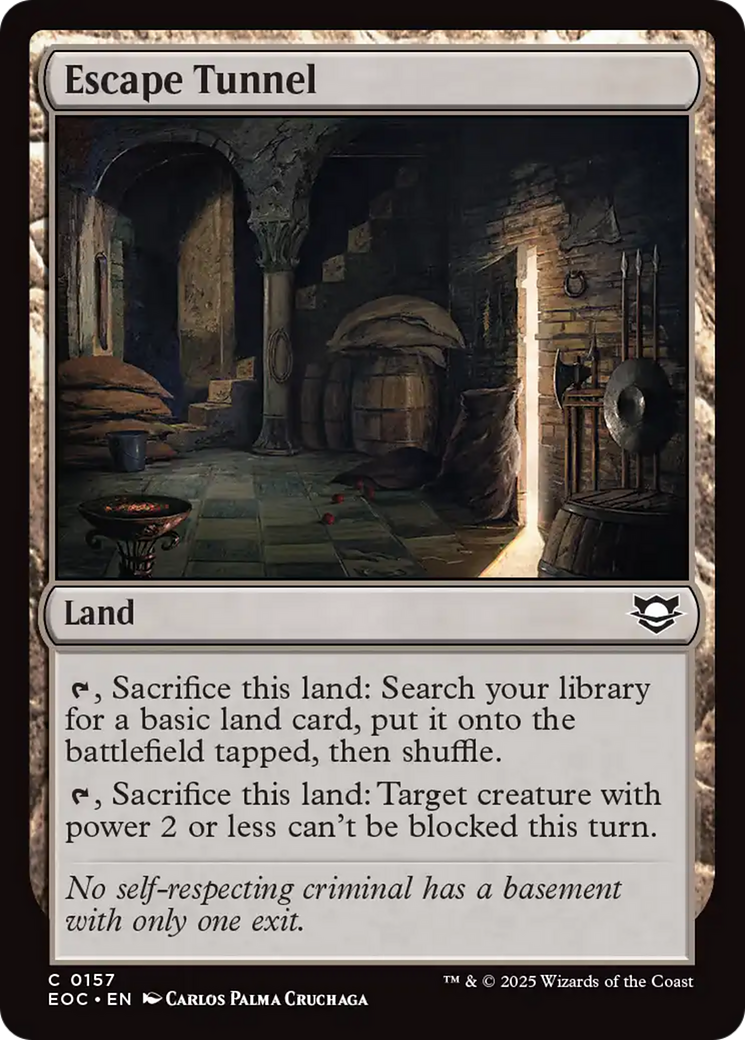 {@@ EOC C} Escape Tunnel [Edge of Eternities Commander][EOC 157]