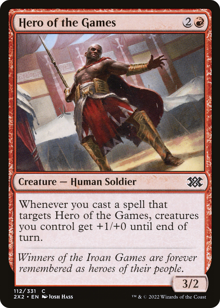 {C} Hero of the Games [Double Masters 2022][2X2 112]