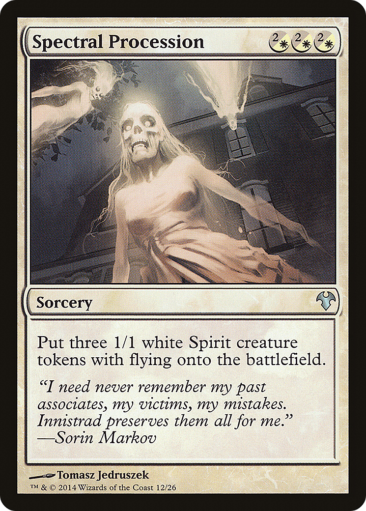 {C} Spectral Procession [Modern Event Deck 2014][MD1 012]