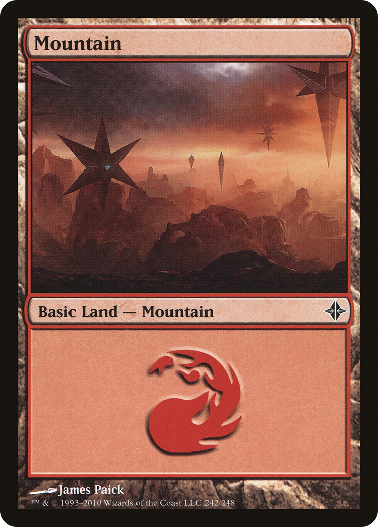 {B}[ROE 242] Mountain (242) [Rise of the Eldrazi]