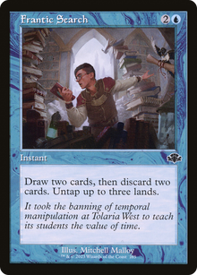 {C} Frantic Search (Retro) [Dominaria Remastered][DMR 285]