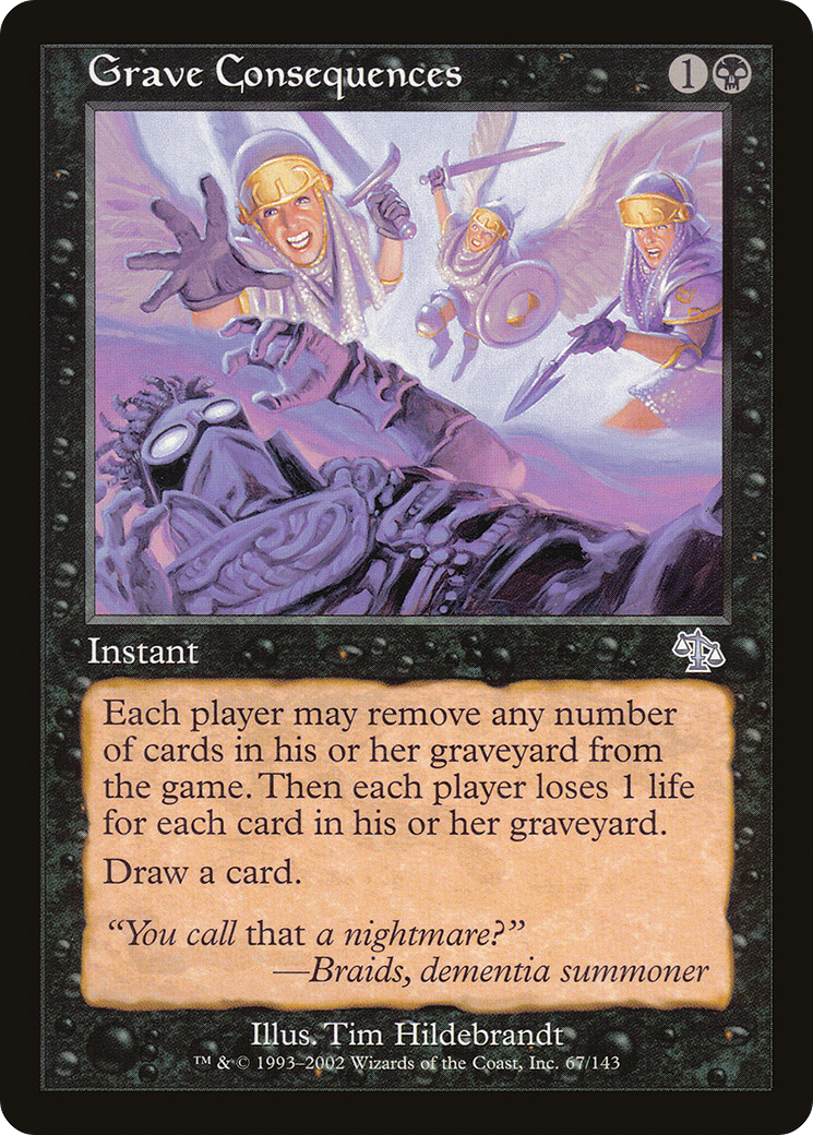 {C} Grave Consequences [Judgment][JUD 067]