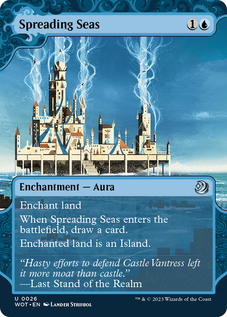 {C} Spreading Seas [Wilds of Eldraine: Enchanting Tales][WOT 026]