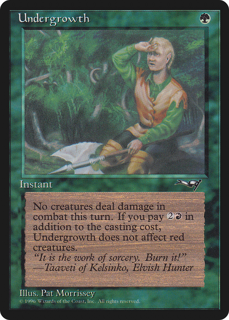 {C} Undergrowth (Fox Art) [Alliances][ALL 102A] - Misty Mountain Games