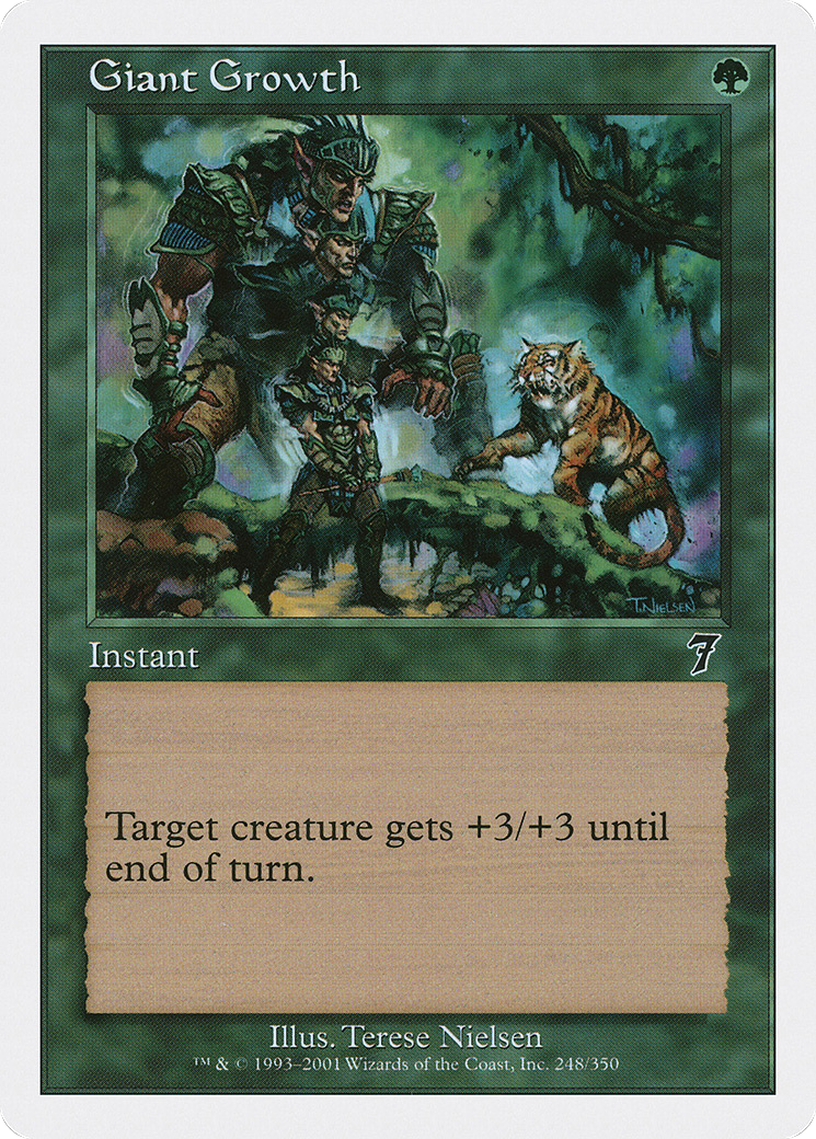 {C} Giant Growth [Seventh Edition][7ED 248]