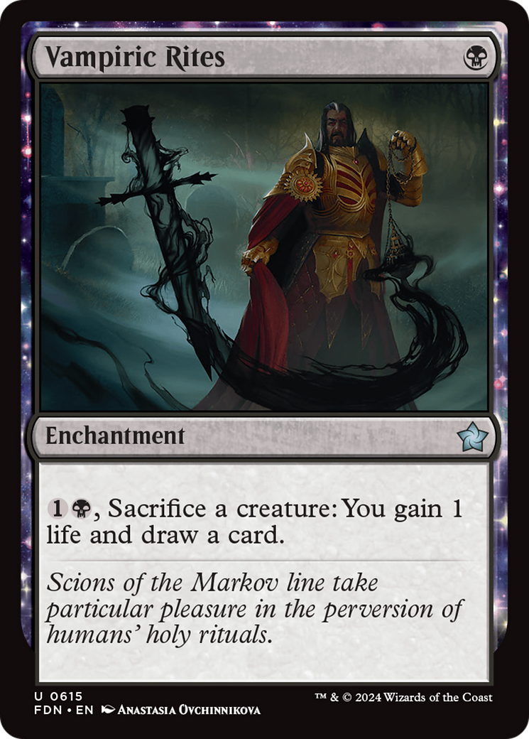 {@C} Vampiric Rites [Foundations][FDN 615]