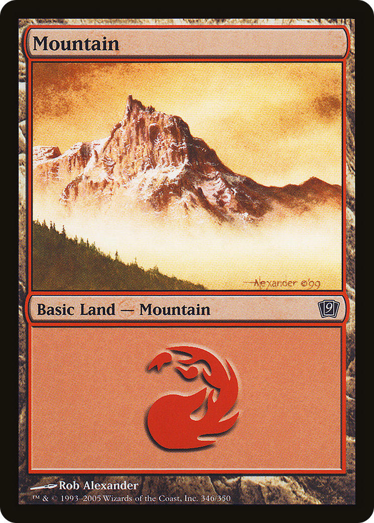 {B}[9ED 346] Mountain (346) [Ninth Edition]