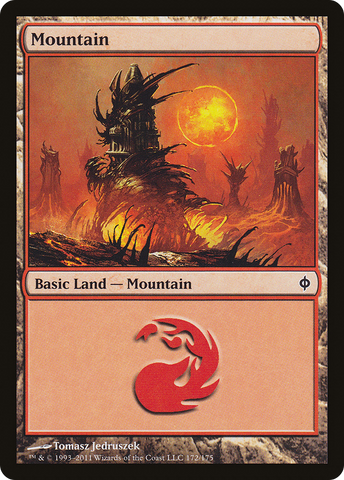 {B}[NPH 172] Mountain (172) [New Phyrexia]