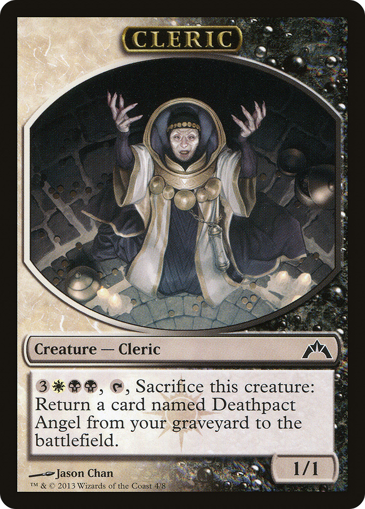 {T} Cleric Token [Gatecrash Tokens][TGTC 004]