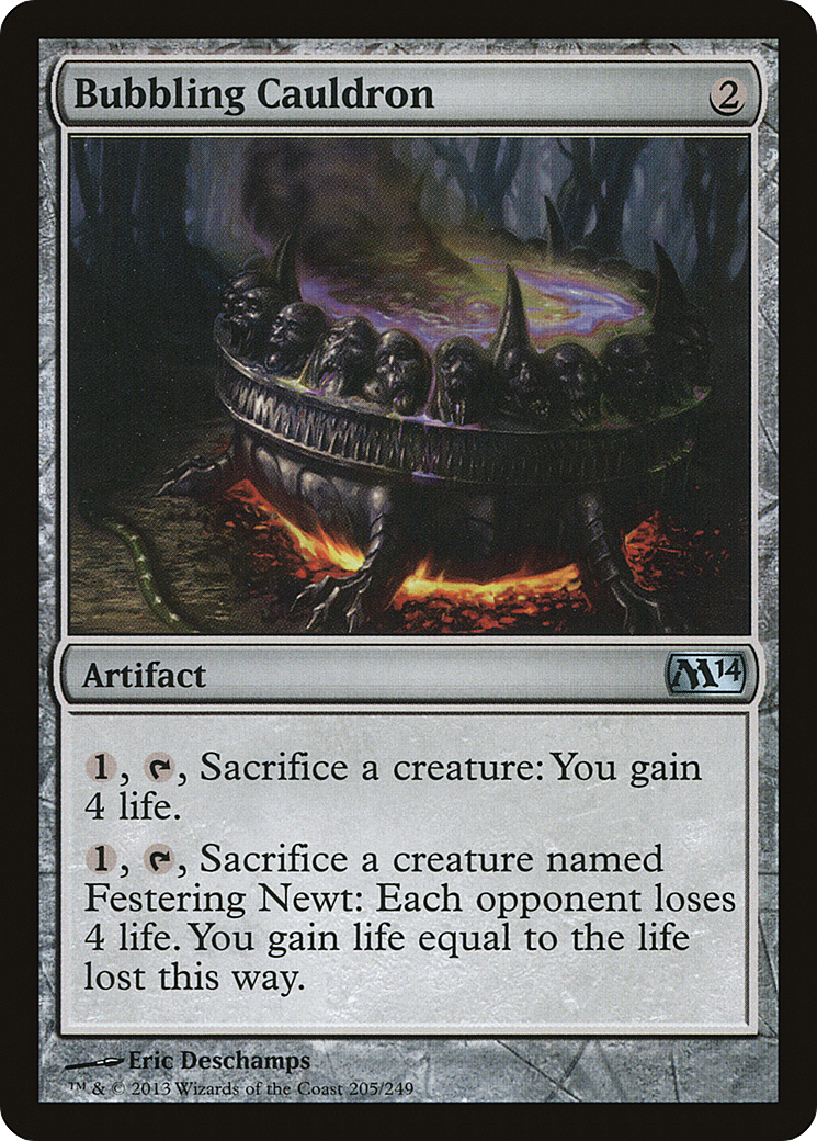 {C} Bubbling Cauldron [Magic 2014][M14 205]