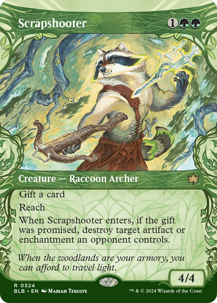 {@R} Scrapshooter (Showcase) [Bloomburrow][BLB 324]