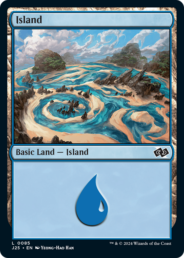{B}[J25 085] Island (85) [Foundations Jumpstart]