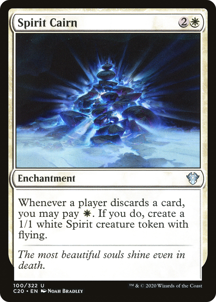 {C} Spirit Cairn [Commander 2020][C20 100]