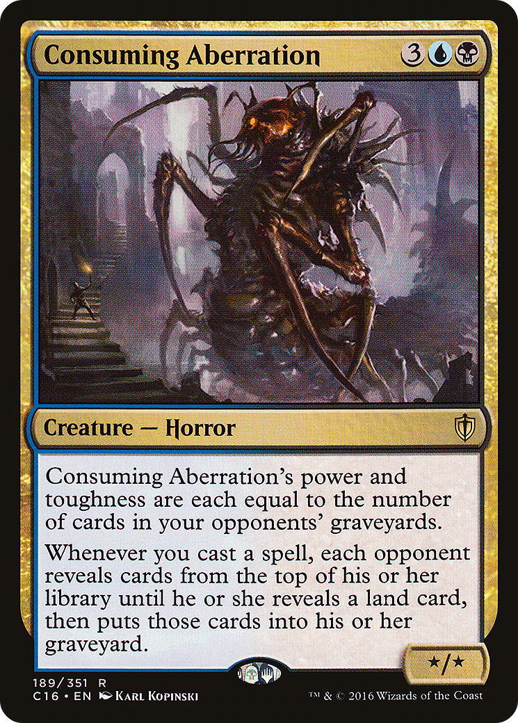 {R} Consuming Aberration [Commander 2016][C16 189]