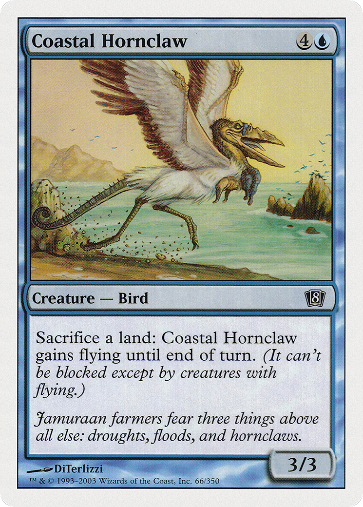 {C} Coastal Hornclaw [Eighth Edition][8ED 066]