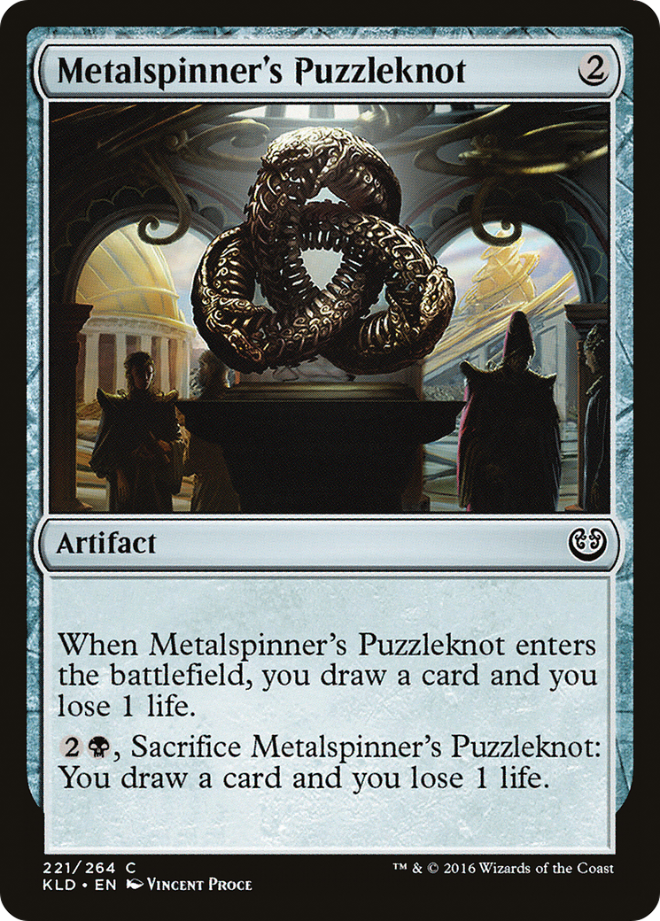 {C} Metalspinner's Puzzleknot [Kaladesh][KLD 221]