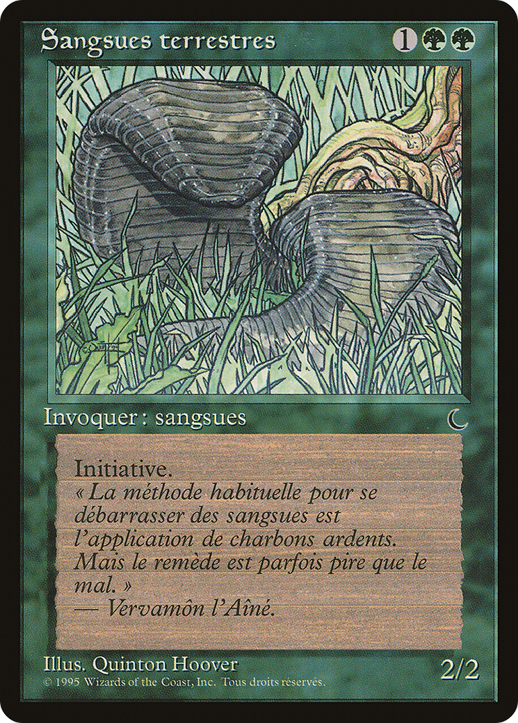 {C} Land Leeches (French) - "Sangsues terrestres" [Renaissance][REN 147]