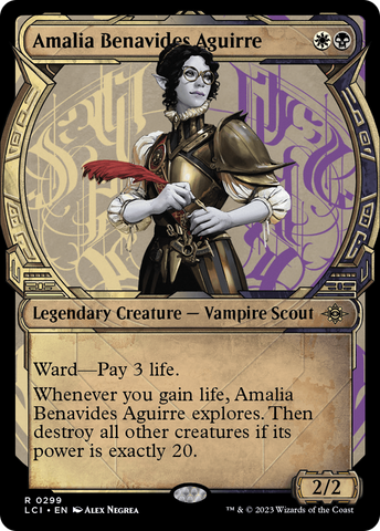 {@R} Amalia Benavides Aguirre (Showcase) [The Lost Caverns of Ixalan][LCI 299]