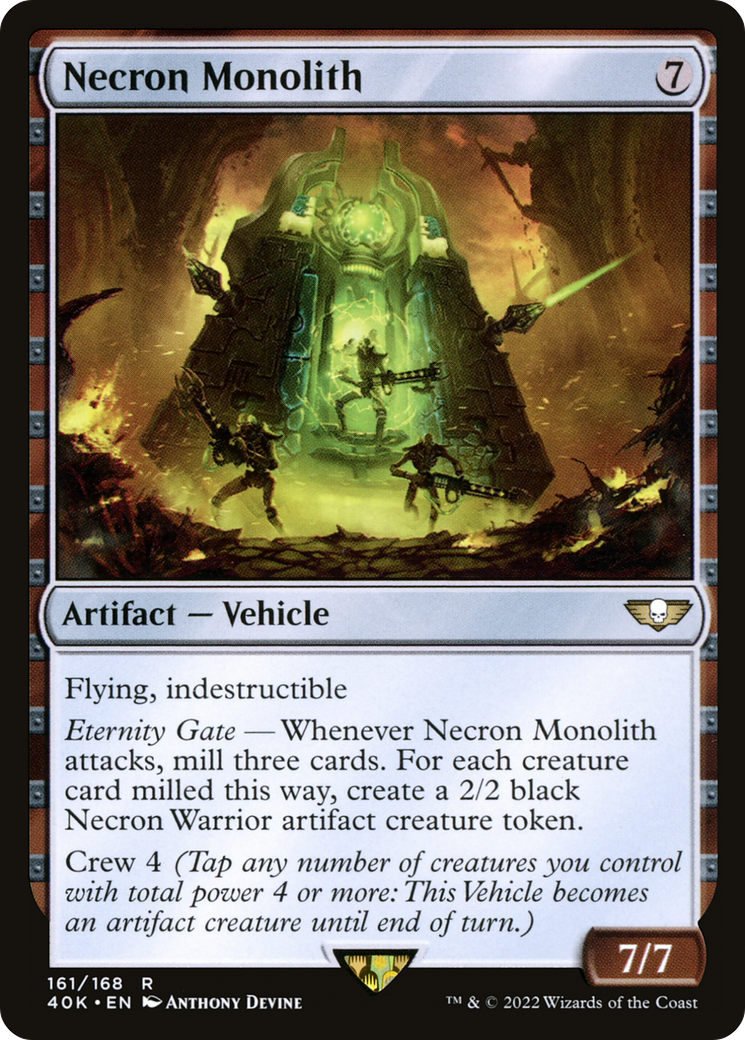 {R} Necron Monolith [Universes Beyond: Warhammer 40,000][40K 161]