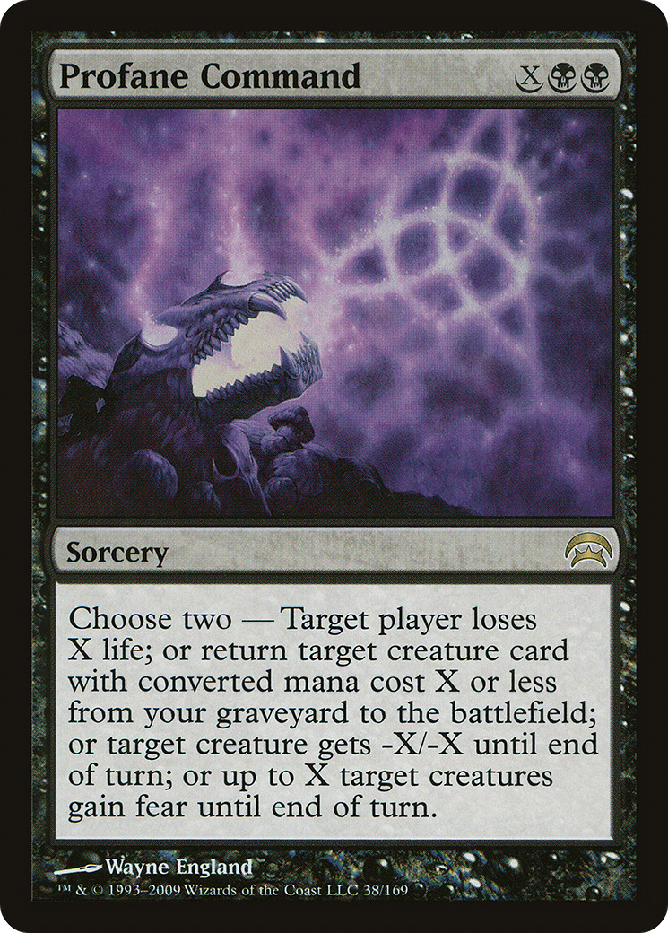 {R} Profane Command [Planechase][HOP 038]