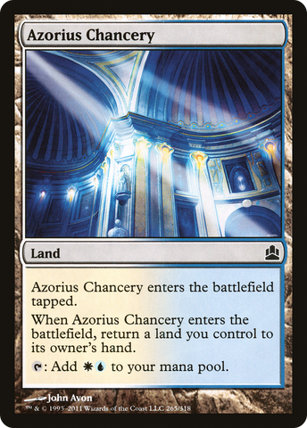 {C} Azorius Chancery [Commander 2011][CMD 265]