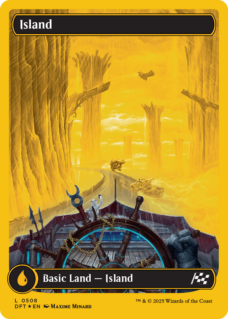 {B}[DFT 508] Island (0508) (First-Place Foil) [Aetherdrift]