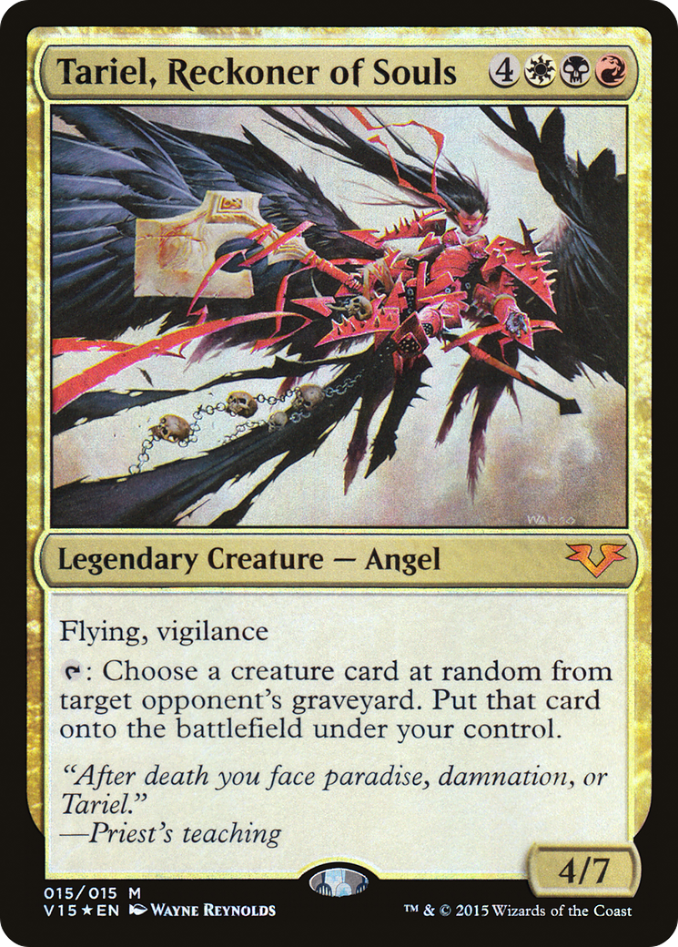 {R} Tariel, Reckoner of Souls [From the Vault: Angels][V15 015] - Misty Mountain Games