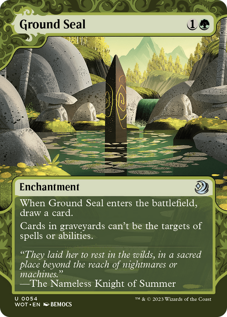 {C} Ground Seal [Wilds of Eldraine: Enchanting Tales][WOT 054]