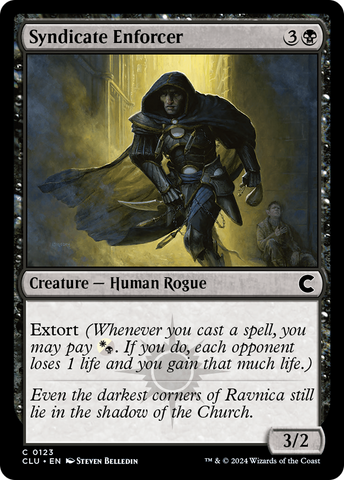 {C} Syndicate Enforcer [Ravnica: Clue Edition][CLU 123]