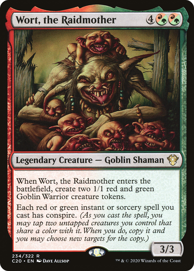 {R} Wort, the Raidmother [Commander 2020][C20 234]
