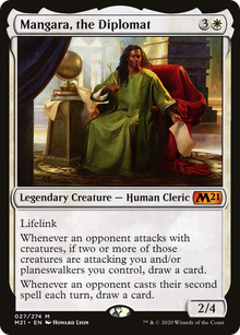 {R} Mangara, the Diplomat [Core Set 2021][M21 027]