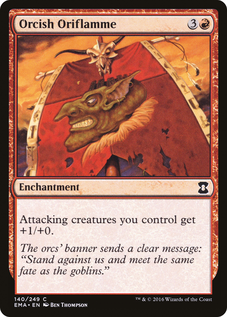 {C} Orcish Oriflamme [Eternal Masters][EMA 140]