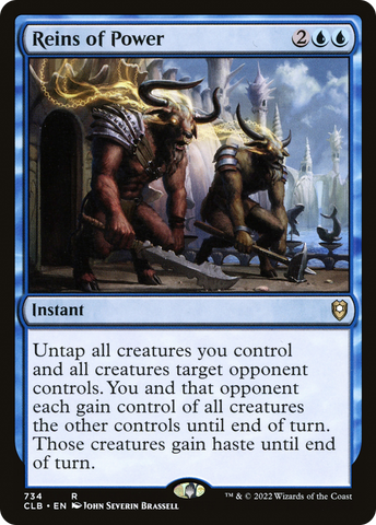 {R} Reins of Power [Commander Legends: Battle for Baldur's Gate][CLB 734]