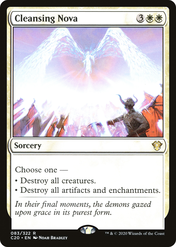 {R} Cleansing Nova [Commander 2020][C20 083]