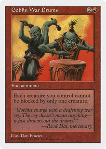 {C} Goblin War Drums [Fifth Edition][5ED 237]