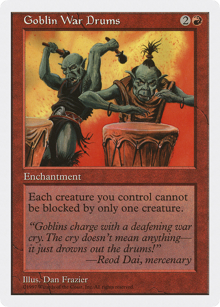 {C} Goblin War Drums [Fifth Edition][5ED 237]